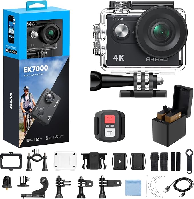 AKASO EK7000 4K30fps Action Camera by AKASO