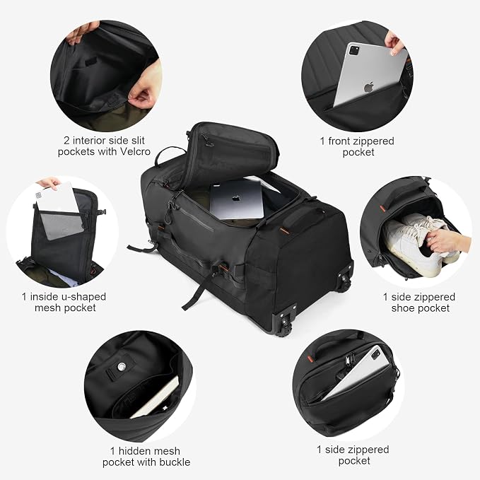 Vomgomfom 86L Collapsible Wheeled Luggage - Image 6