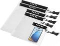 HEETA 5-Pack Clear Waterproof Dry Bag, Water Tight Cases Pouch Dry Bags by HEETA
