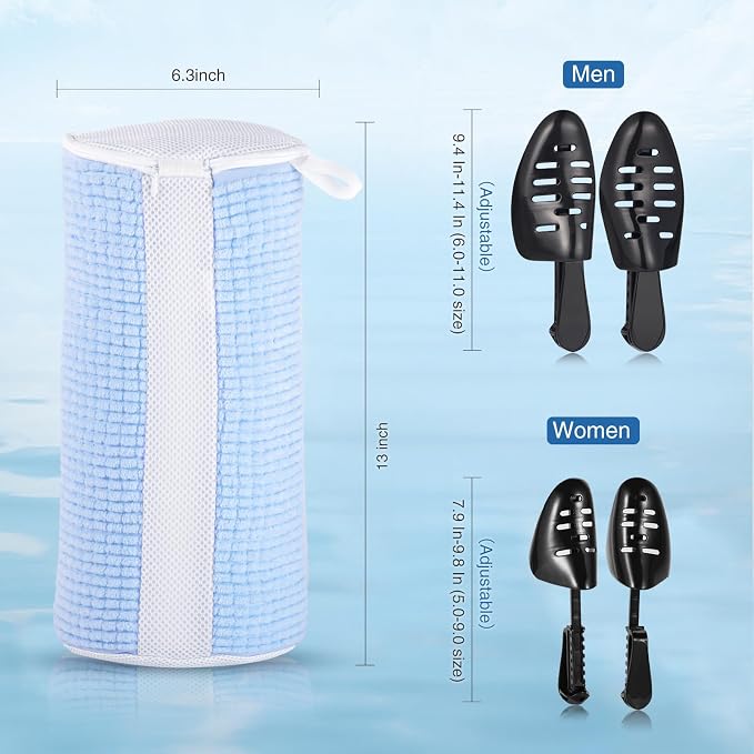 Shoe Washing Machine Bags, Reusable Laundry Bag - Image 7