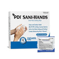 Sani-Hands Hand Sanitizer Wipes 100 Packets Per Box by PDI