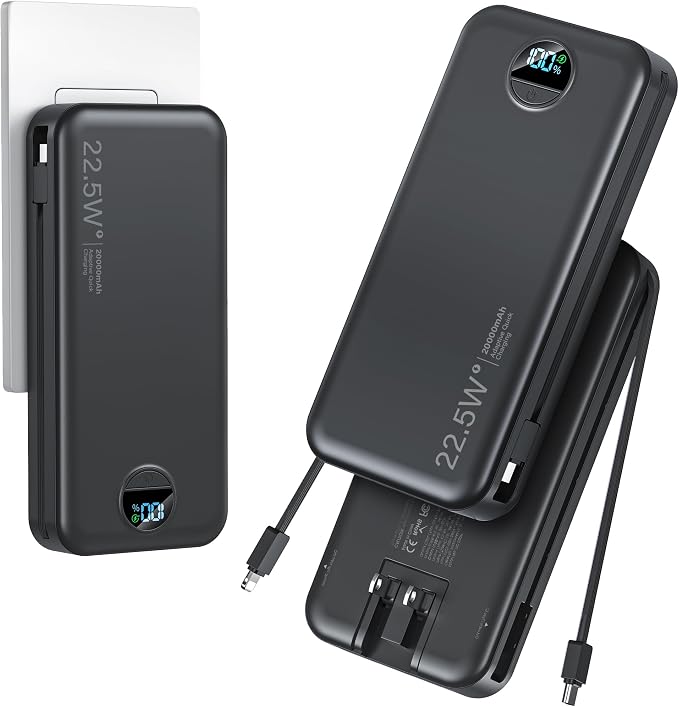 20000mAh Ultra-Portable-Charger-Power-Bank by AONIDI