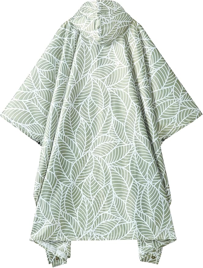 PTEROMY Hooded Rain Poncho for Adult - Image 7