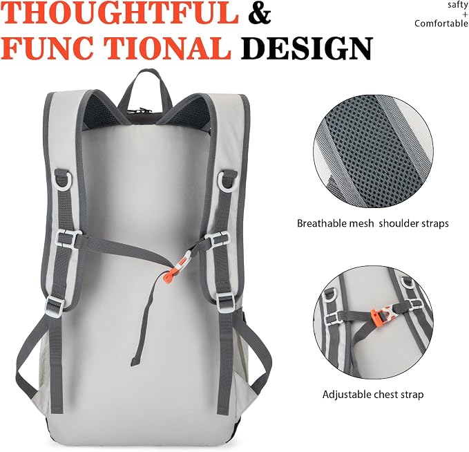 Hiking Backpack, Large 35L Travel Backpacks - Image 4