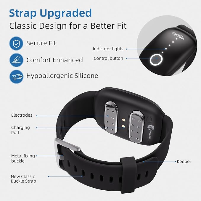 EmeTerm Fashion FDA Cleared Relieve Nausea Electrode Stimulator Morning - Image 6