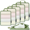 BAGAIL 6 Set Ultralight Compression Packing Cubes Packing Organizer by BAGAIL