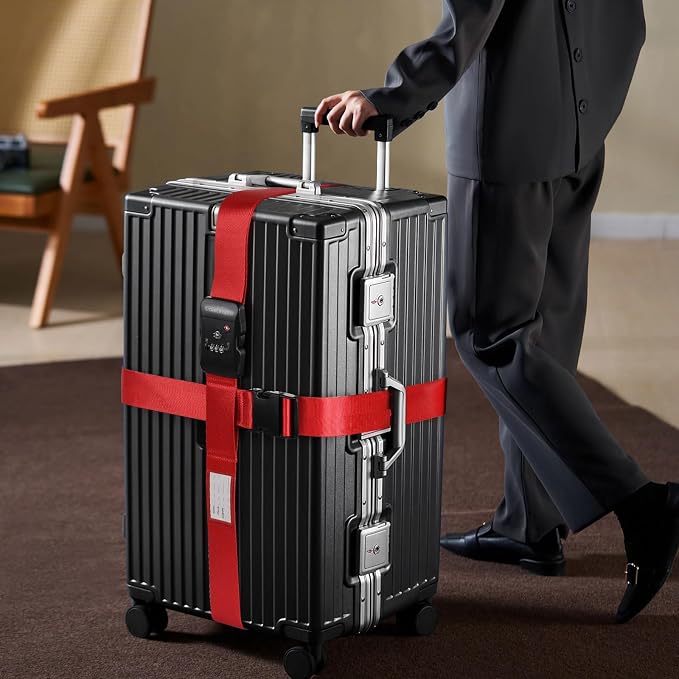 Travel Inspira TSA Lock Luggage Straps - Image 8