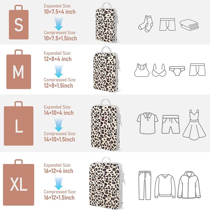 4-Piece Packing Cube Set - Image 4