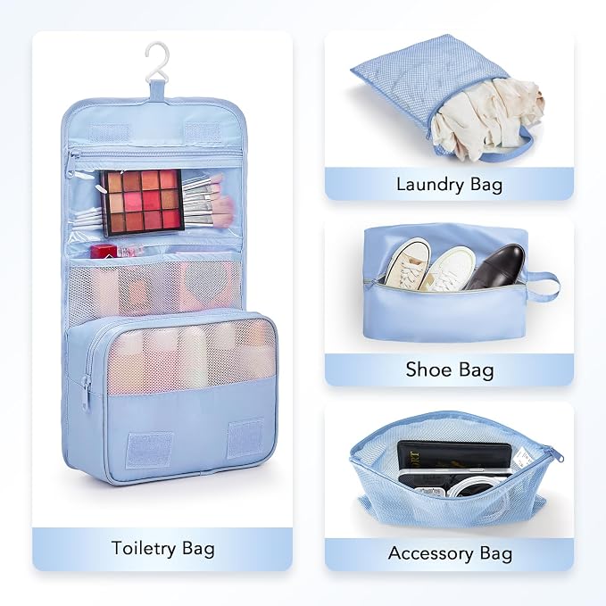 8 Set Compression Packing Cubes - Image 5