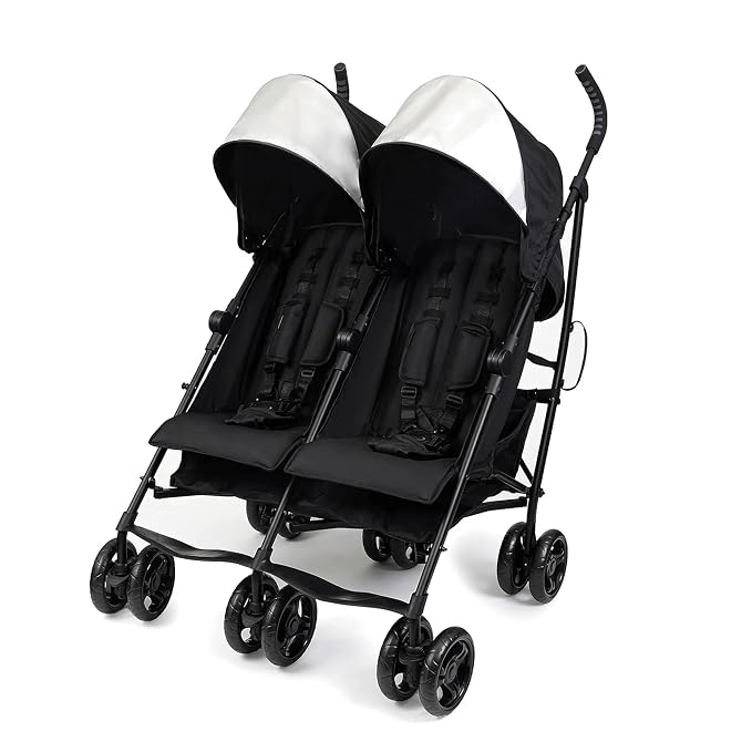 Summer Infant 3Dlite Folding Lightweight Side by Side Double Stroller by SummerbyIngenuity%E2%84%A2