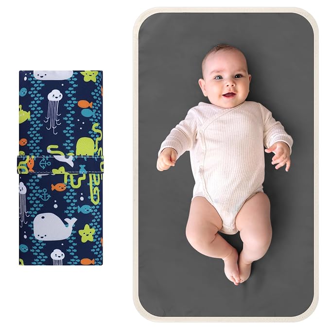 Accmor Portable Diaper Changing Pad, Waterproof Foldable Baby Changing Mat by Accmor