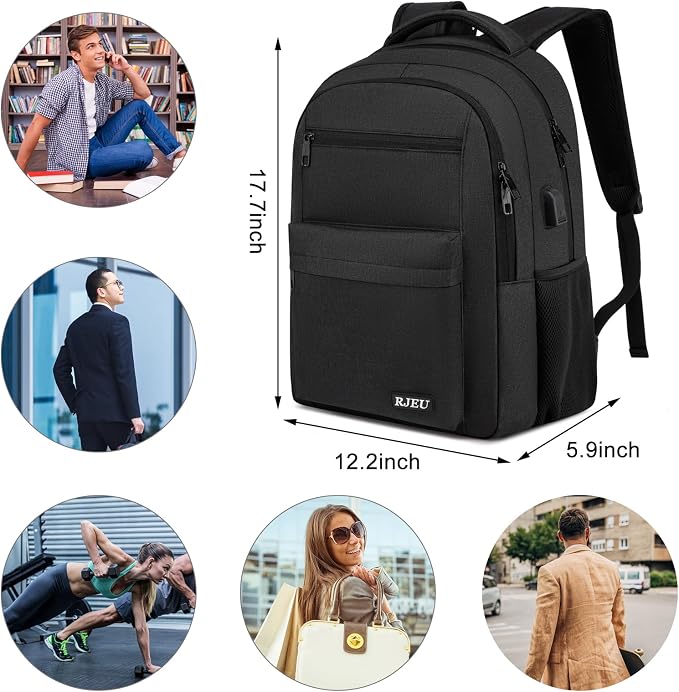School Backpack for Teen Boys & College Students - Image 4
