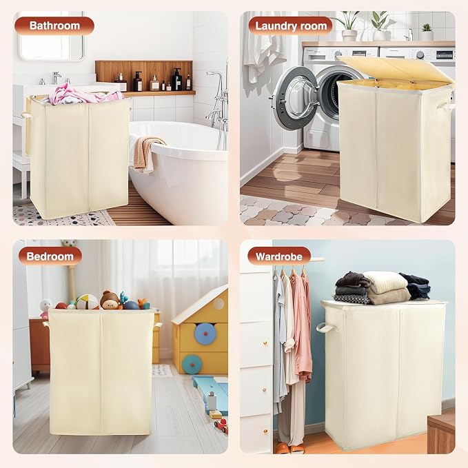Voova 154L Double Laundry Hamper - Image 6