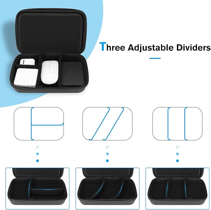 ProCase Hard Travel Electronic Organizer Case - Image 4