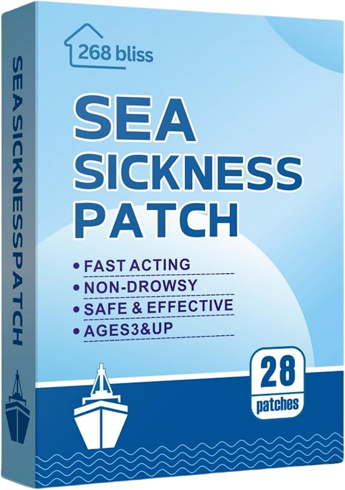 Sea Sickness Patch for Cruise by HealthyTeaforaHealthyYou