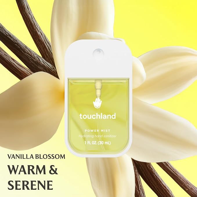 Touchland Power Mist Hydrating Hand Sanitizer Spray, BLOSSOM 5 Set, 1 FL. OZ. - Image 6