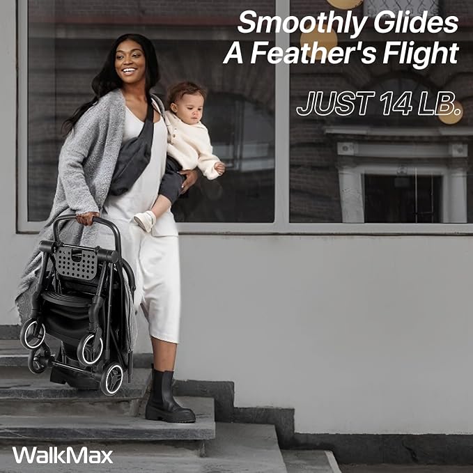 Lightweight Stroller Compact Travel Stroller - Image 9