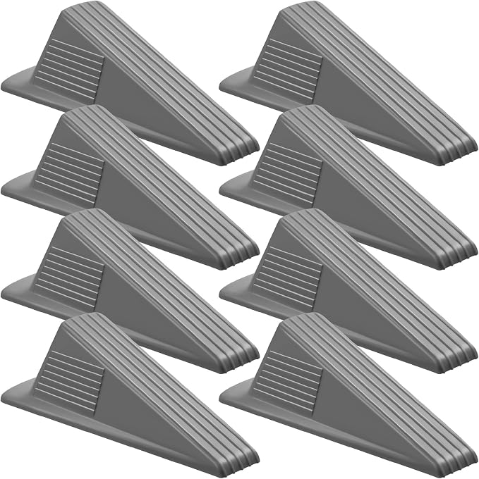 Frienda 8 Pcs Jumbo Door Stoppers Heavy Duty Door Stopper Tall up to 2inch Tall by Frienda
