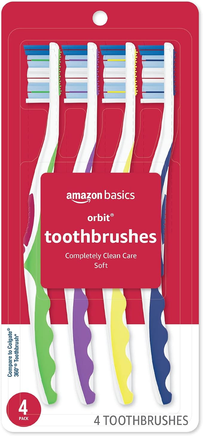 Amazon Basics Orbit Toothbrushes by AmazonBasics