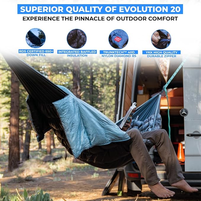 Grand Trunk Evolution 20 Down Hammock - Image 4