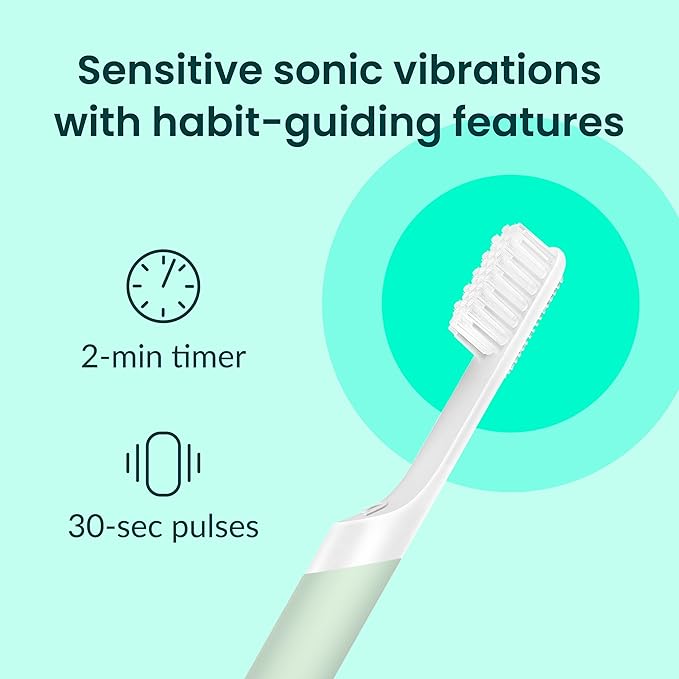 Quip Plastic Sonic Toothbrush, Electric Toothbrush - Image 3