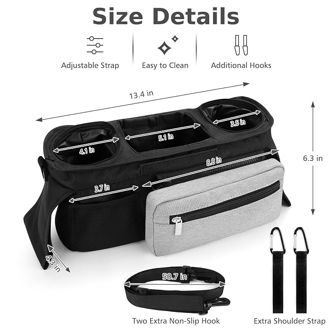 Accmor Universal Stroller Organizer - Image 9