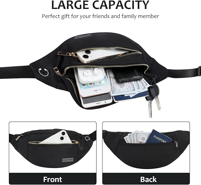 MAXTOP Large Crossbody Fanny Pack - Image 3