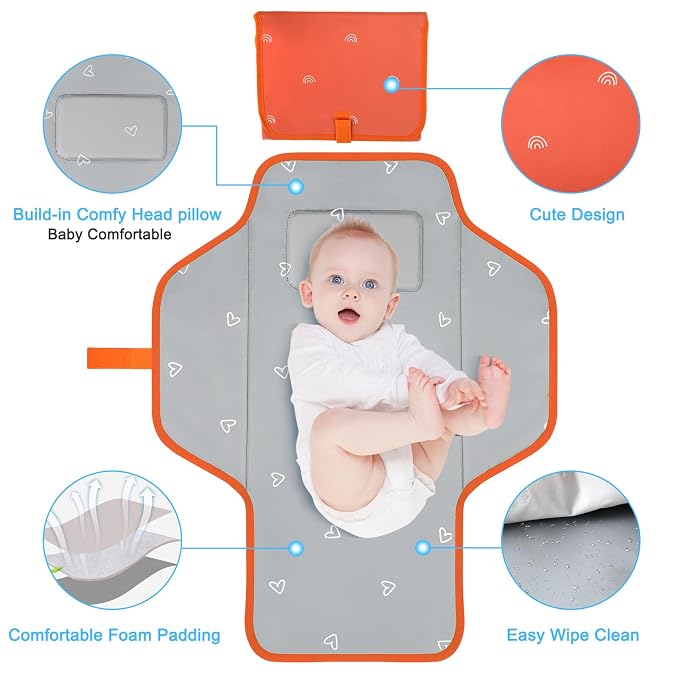 Baby Portable Changing Pad Travel - Image 2