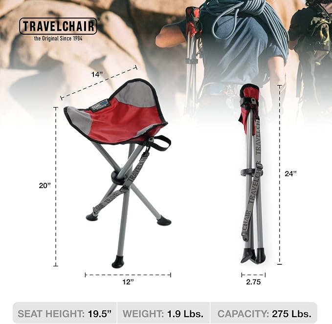 Travel Chair Slacker Tripod Chair - Image 3