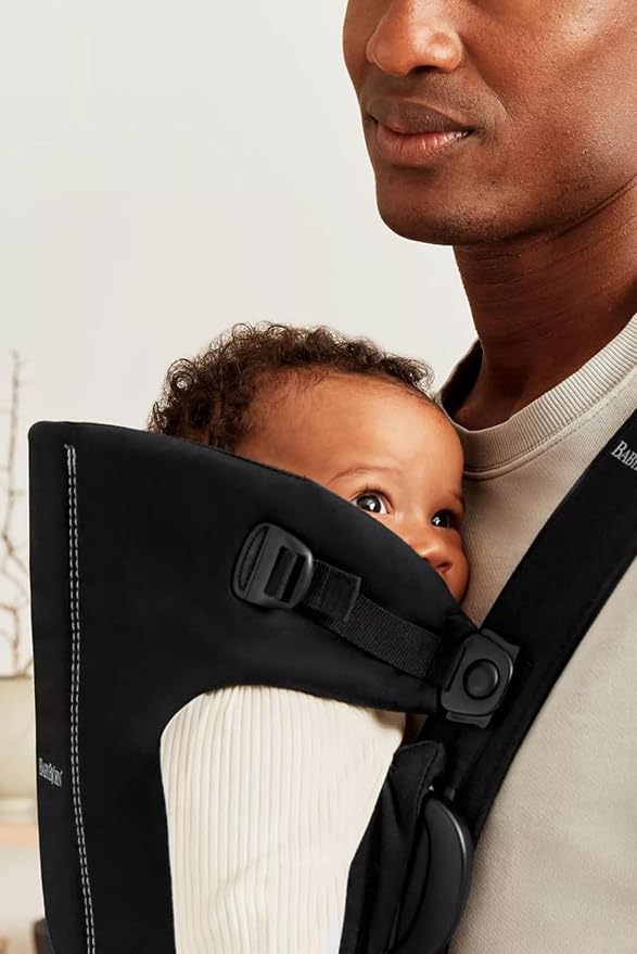 BabyBjörn Baby Carrier Mini, Woven | Newborn Carrier, Easy-to-Use - Image 6