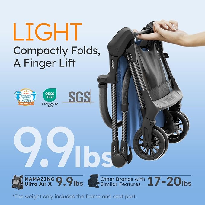 MAMAZING Ultra Air X Travel Stroller - Image 4