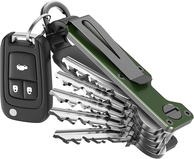 Key Organizer for Men/Women Compact Key Holder Minimalist Key Case Metal Key by KIEIYI