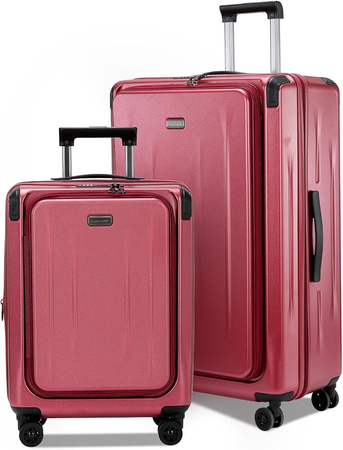 Premium Carry On Luggage, 20Inch&29 Inch Top Opening Airline Approved ABS+PC by Unknown