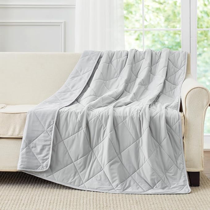Cozy Bliss Cooling Blanket for Hot Sleepers, Q-Max 0.4 Cooling Comfort Throw - Image 4
