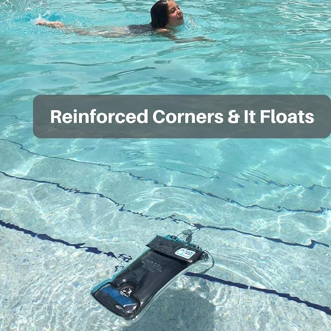 AquaVault 100% Waterproof Floating Smart Phone Case & Money Pouch - Image 5