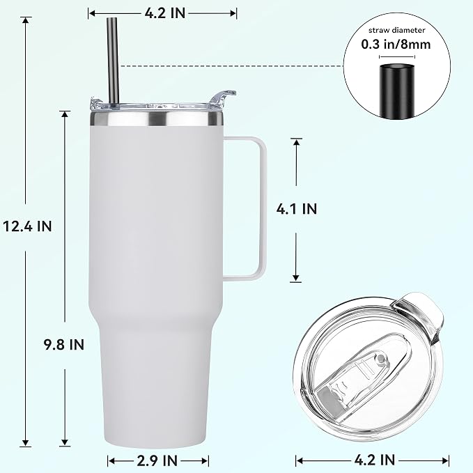 HASLE OUTFITTERS 40 oz Stainless Steel Tumbler - Image 3