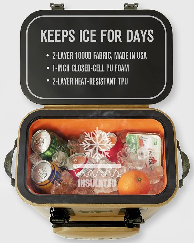 Magnetic Soft Cooler, Zipperless Soft Sided Cooler Bag - Image 4