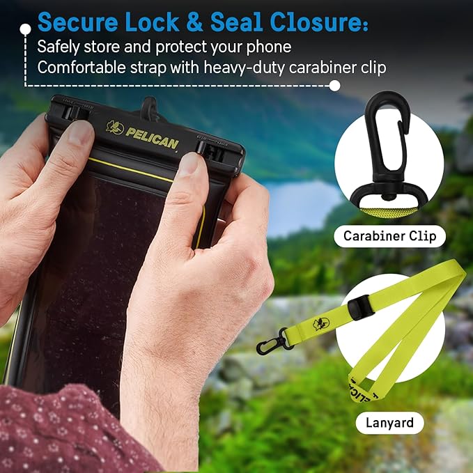 Pelican Marine - IP68 Waterproof Phone Pouch Floating Waterproof Phone Case - - Image 5