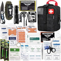 EVERLIT 250 Pieces Survival First Aid Kit IFAK EMT Molle Pouch Survival Kit by EVERLITSURVIVAL