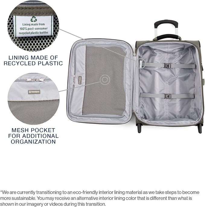 Travelpro Maxlite 5 Softside Expandable Upright 2 Wheel Carry on Luggage - Image 6