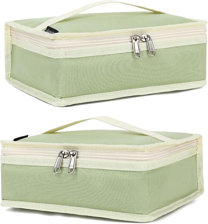 FlowFly Small Insulated Lunch box Portable Soft Bag Mini Cooler Thermal Meal - Image 6
