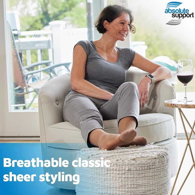 Made in USA - Sheer Compression Stockings - Image 6
