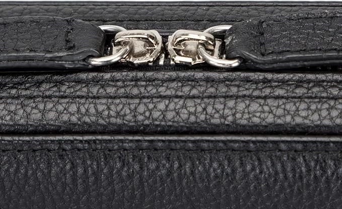 Medicine Handmade Leather Cable Organizer Bag – Full-Grain Leather Travel Tech - Image 9