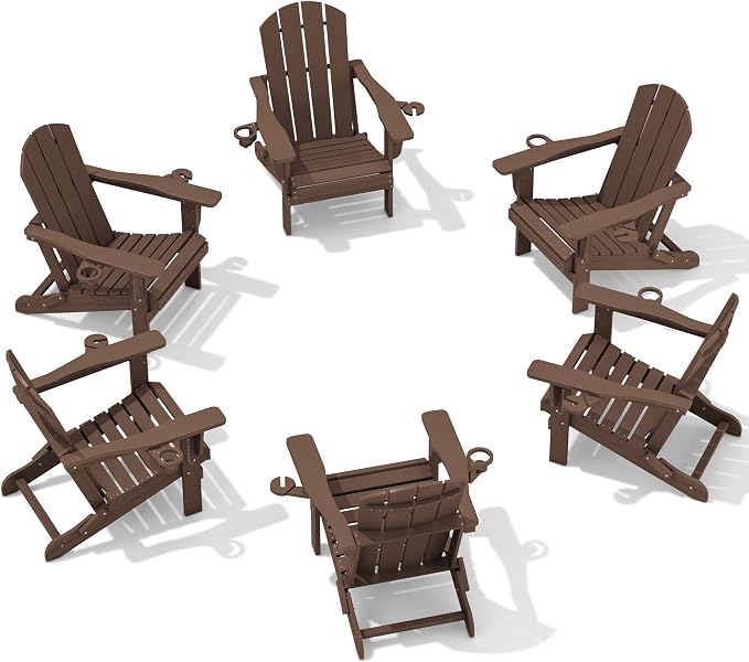 SERWALL Adirondack Chair with Cup Holders by SERWALL