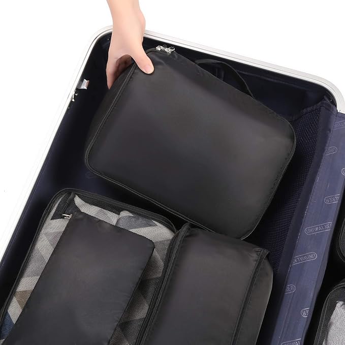 BAGAIL 8 Set Packing Cubes Luggage Packing Organizers - Image 6
