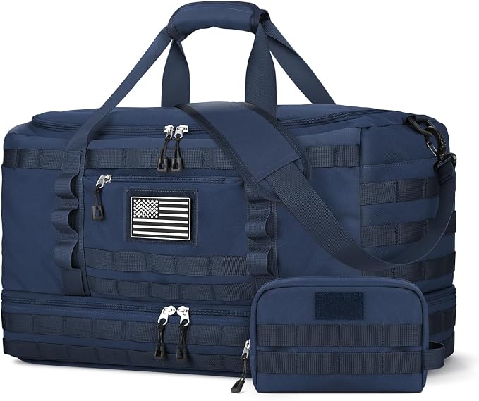 ETRONIK Travel Bag for Men Women, Gym Bag & Tactical Duffle Bags for Travel by ETRONIK
