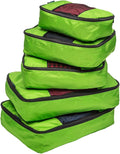 TravelWise Luggage Packing Organization Cubes 5 Pack, 1 Small, 2 Medium by TravelWise