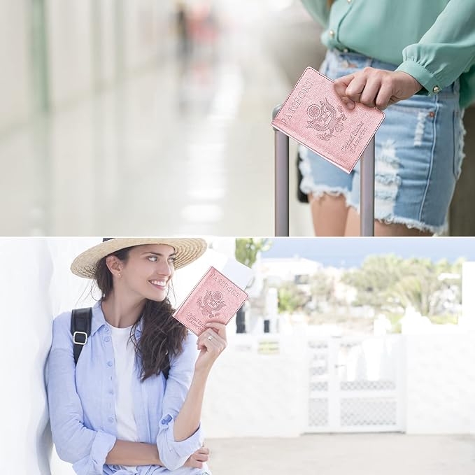 Passport and Vaccine Card Holder Combo, Passport Cover - Image 5