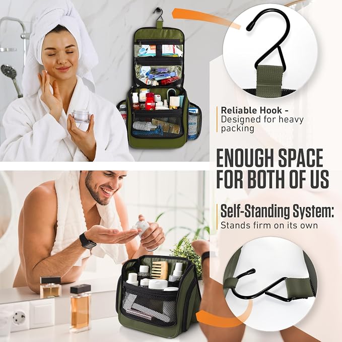 VENTURE 4TH Hanging Travel Toiletry Bag - Image 4
