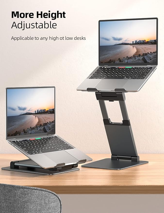 Nulaxy Height Adjustable Laptop Stand - Image 3